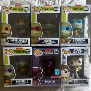 Funko Pop! Teenage Mutant Ninja Turtles Set